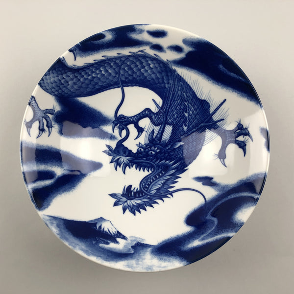 Imari-Ink Low Bowl - Dragon, 9 7/8" dia., 48 oz in two colors(Black and Blue)