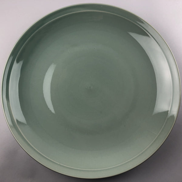 Restaurant Equipment 日本食 日式厨具 Discount 和食 Manhattan New York Japanese Colorful Ceramics 大皿 light green emerald Extra Large Plate