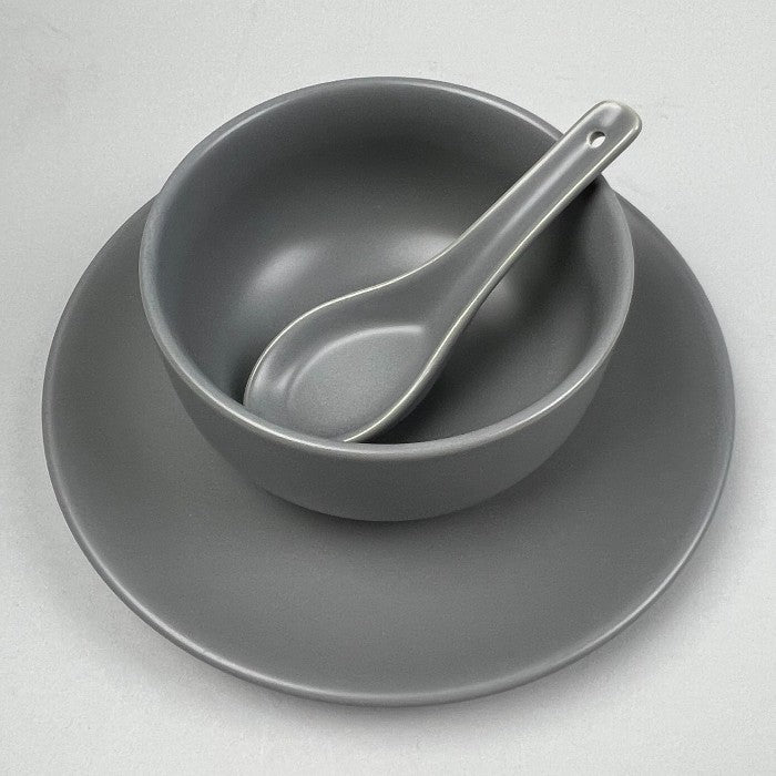 Bowery Matte Bold Red Black Renge Spoon Tasting Spoon Ramen Soup Spoon Japanese chefs store restaurant supply Bowery discount sale event party catering OSARA New York