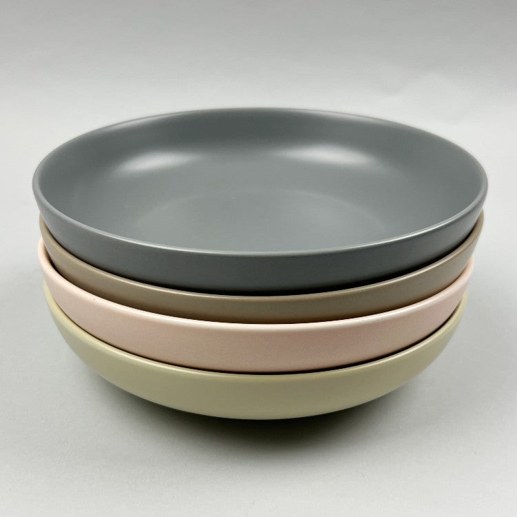Restaurant Equipment Supply Discount Manhattan OSARA New York 纽约 뉴욕 레스토랑 日式厨具 Matte NUtral Japanese Ink Key tray Jewelry storage peach pink dinnerware pasta dish salad dish