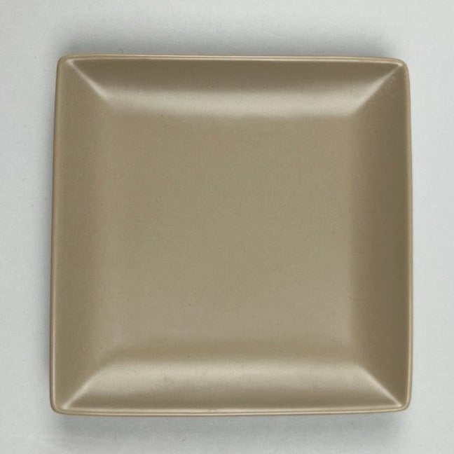 Bowery Matte neutral square tray appetizer dessert bread and butter pink gray brown beige chefs store restaurant supply sale discount dinnerware store Manhattan nyc