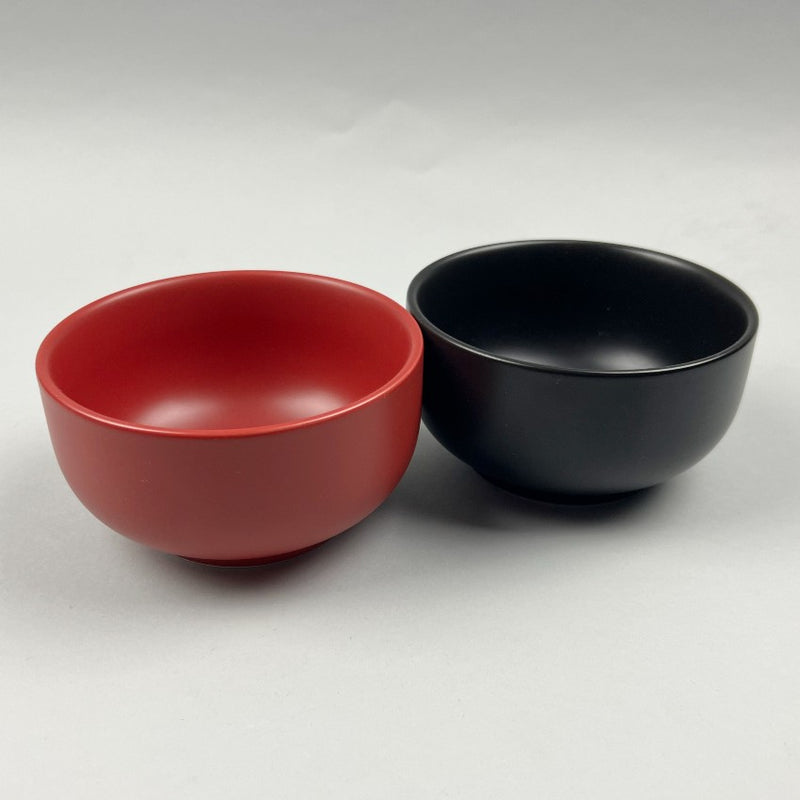 Bowery Matte bold red black medium bowl soup cereal ramen noodle restaurant supply chefs store discount sale dinnerware store Manhattan nyc