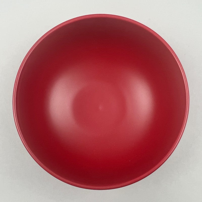 Bowery Matte Bold red large bowl ramen bowl salad bowl chefs store restaurant supply discount sale holiday table colorful dinnerware store Manhattan nyc