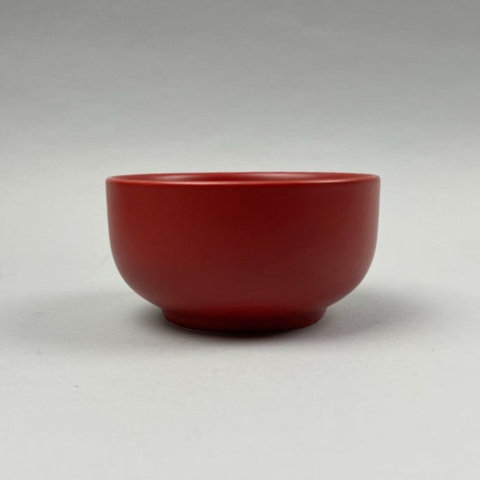 Bowery Matte bold red black medium bowl soup cereal ramen noodle restaurant supply chefs store discount sale dinnerware store Manhattan nyc