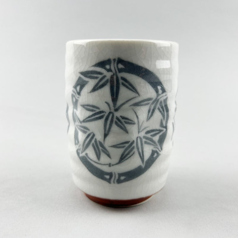 Chikkubai Yunomi White hibi gray Japanese teacups bamboo flowers Restaurant Supply Bowery Discount Sale OSARA New York