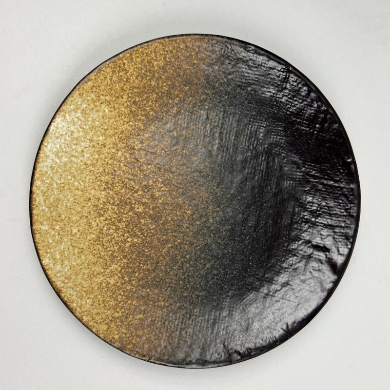 Ginga Bizen Japanese style beige brown black gradient large dinner-plate chefs store restaurant supply Bowery discount sale OSARA New York event party catering 10 strawberry street Nagoya