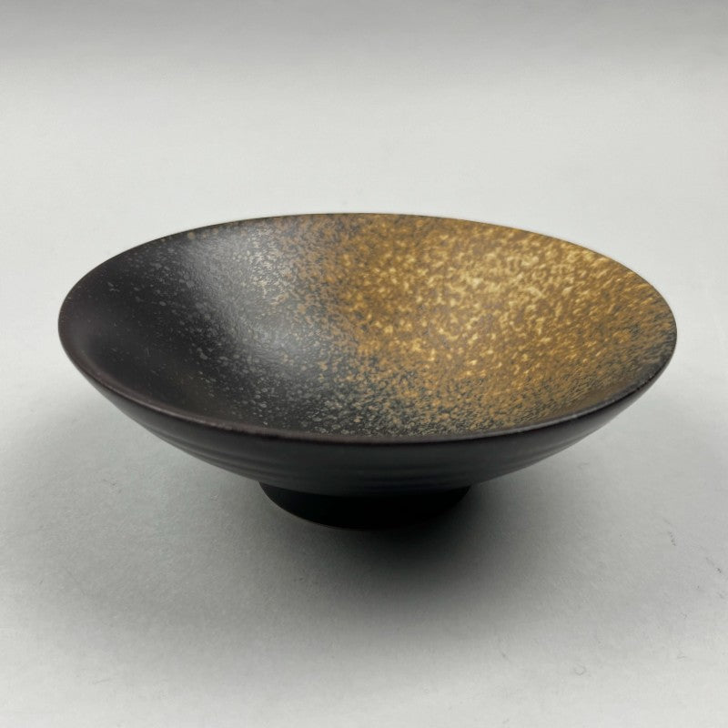 Ginga N Semi Matte Dark Brown beige gradient rice bowl appetizer dish Japanese chefs store restaurant supply Bowery discount sale OSARA New York 10 strawberry street Nagoya