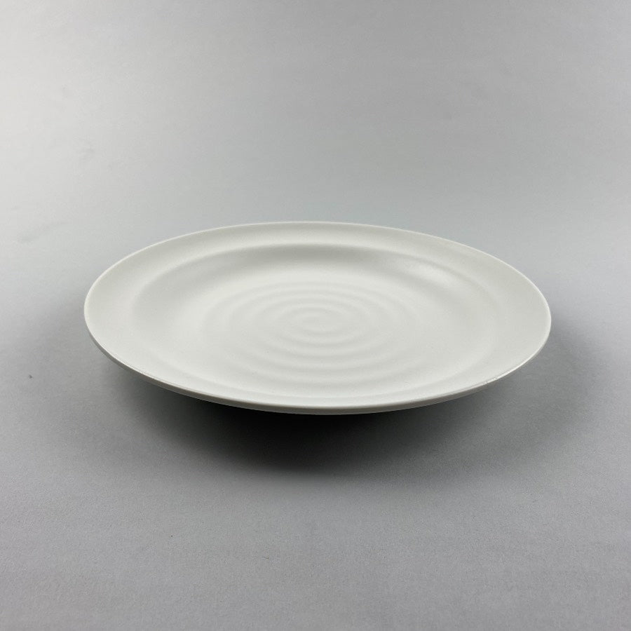 Hamon Melamine Plates with Ripples Design, Three Sizes(5 7/8