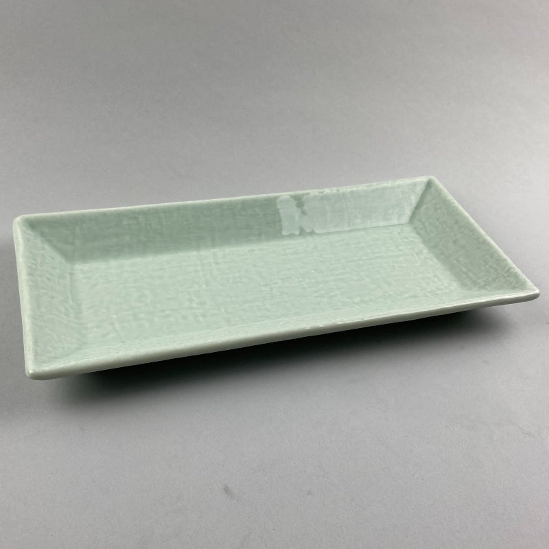 Hisui Mint Green Rectangle Sushi Plate Restaurant Supply Bowery Discount Sale OSARA New york