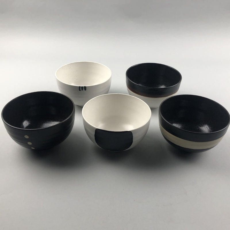 Rice Bowl Set of 4 - Matte Black – Zen Table Japan