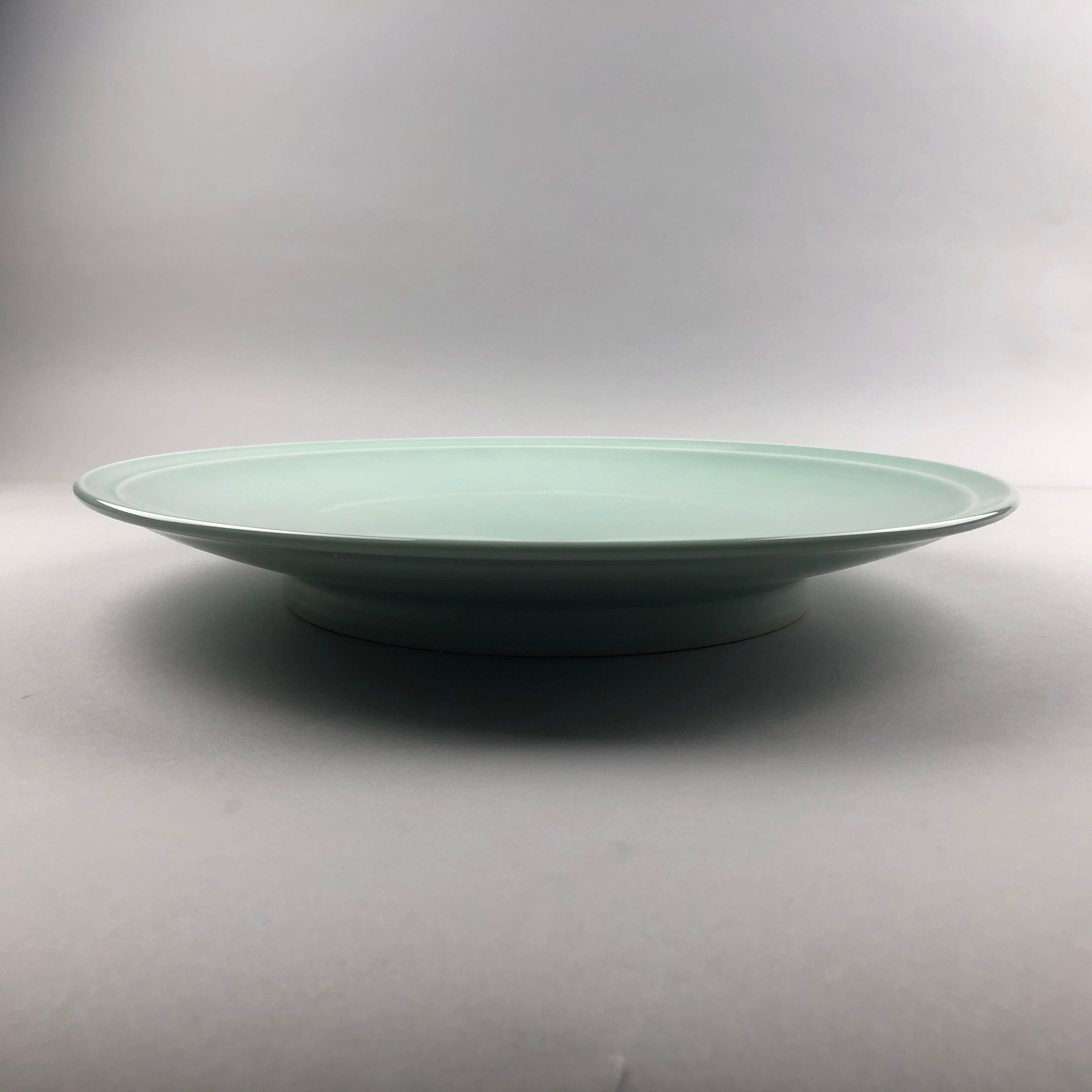 Restaurant Equipment 日本食 日式厨具 Discount 和食 Manhattan New York Japanese Colorful Ceramics 大皿 light green emerald Extra Large Plate