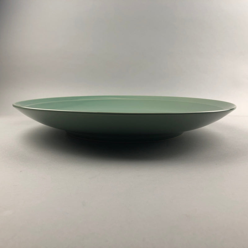 Restaurant Equipment 日本食 日式厨具 Discount 和食 Manhattan New York Japanese Colorful Ceramics 大皿 light green emerald Extra Large Plate