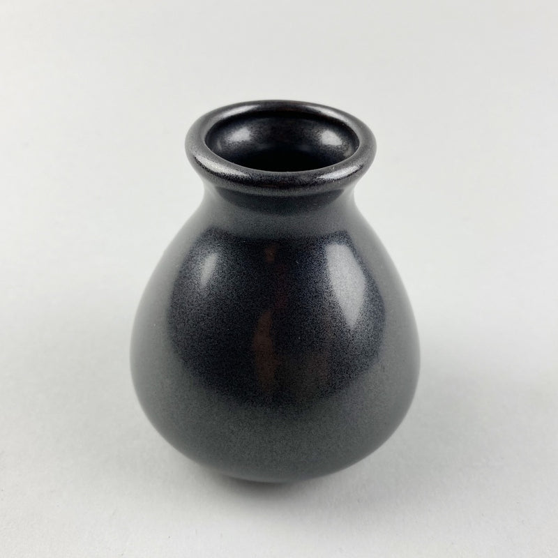 Ibushi-gin gun metallic shiny black sake carafe vase Japanese restaurant supply Bowery Discount Sale OSARA New York