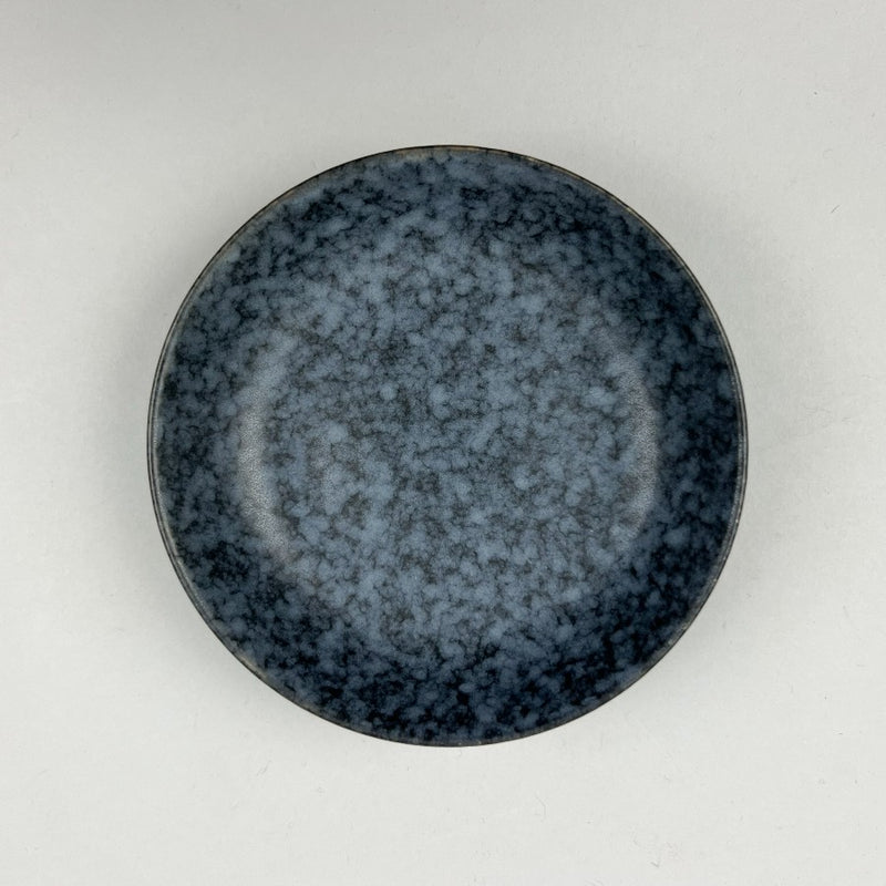 Melange matte dusty blue navy gray black coupe shallow dish appetizer dessert Japanese chefs store Restaurant Supply dinnerware store sale discount Bowery New York event catering OSARA New York10 strawberry street Biseki