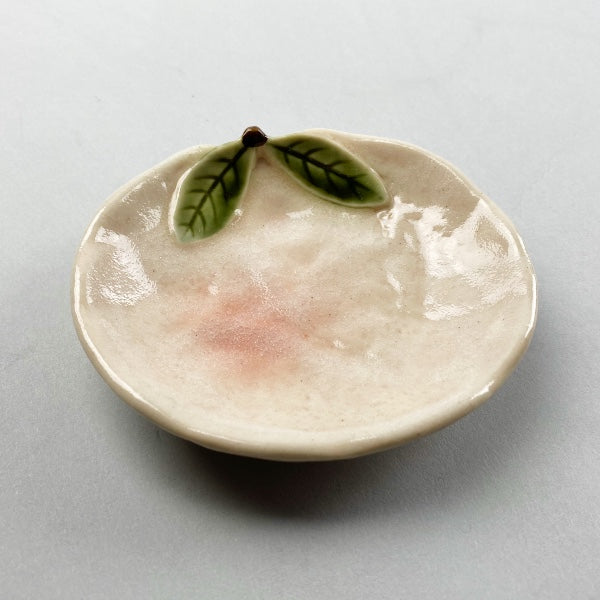 Momo Peach Shaped Pink Japanese Small Plate Restaurant Supply Discount Sale OSARA New York