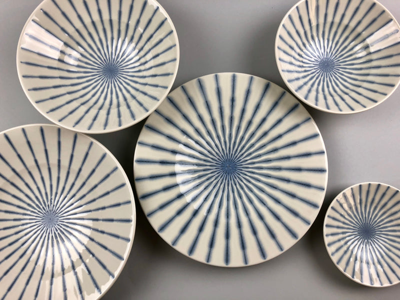 Restaurant Equipment 日本食 日式厨具 Discount 和食 Manhattan New York Japanese Ceramics Stripe Bowl Plate