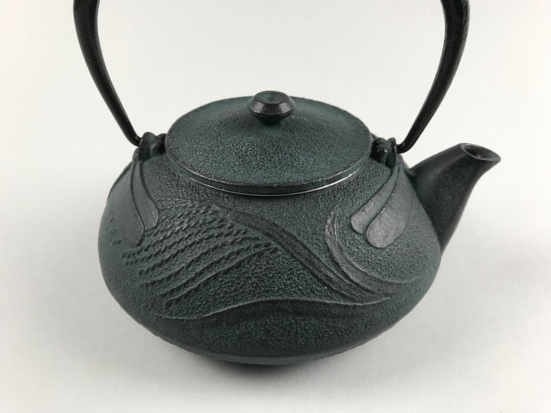 Tetsubin Japanese Tea kettle Pot Nanbu Cast Iron Kikko Pattern