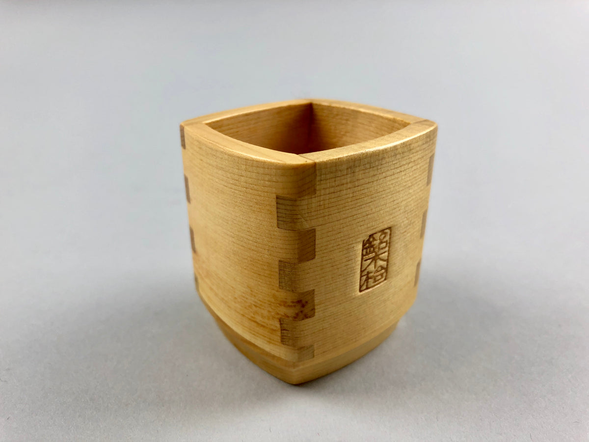 Hinoki(Cypress) sake carafe and sake cup set, Made in Japan