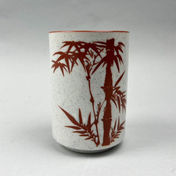 (30% Off!) Red Bamboo Sushi Teacup Yunomi 8 oz