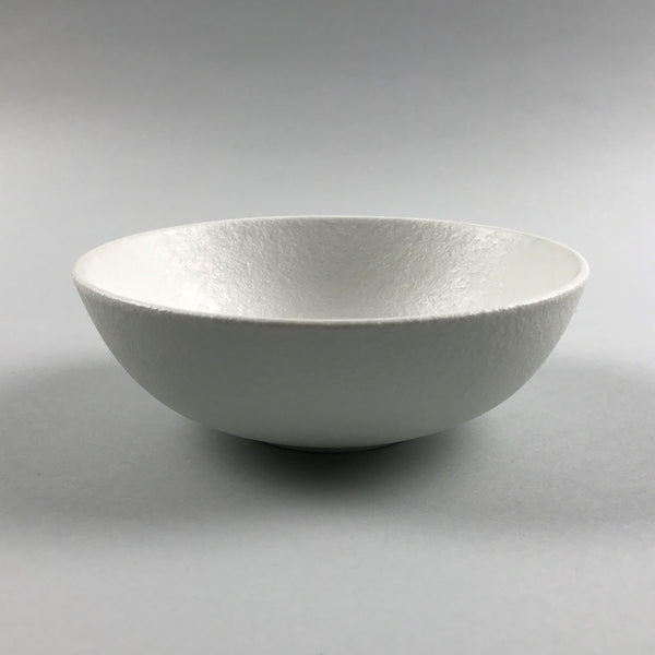Zen Round White Bowl Low in 2 sizes, 6.5