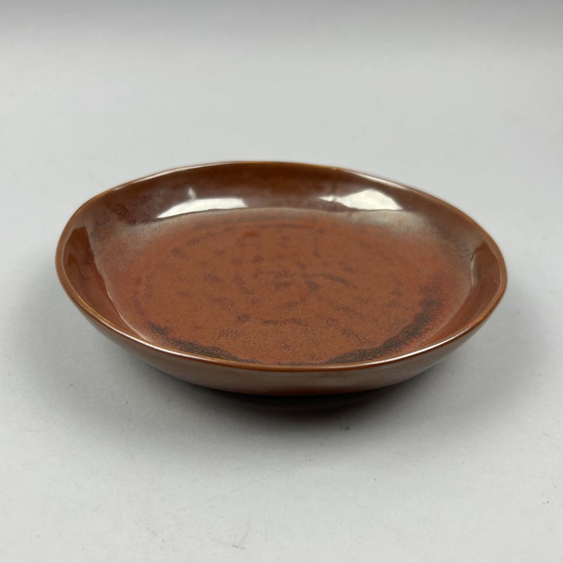 Tsuya Renga omakase appetizer glossy orange red color coupe shallow bowl Japanese chefs store restaurant supply Bowery discount sale event party catering OSARA New York