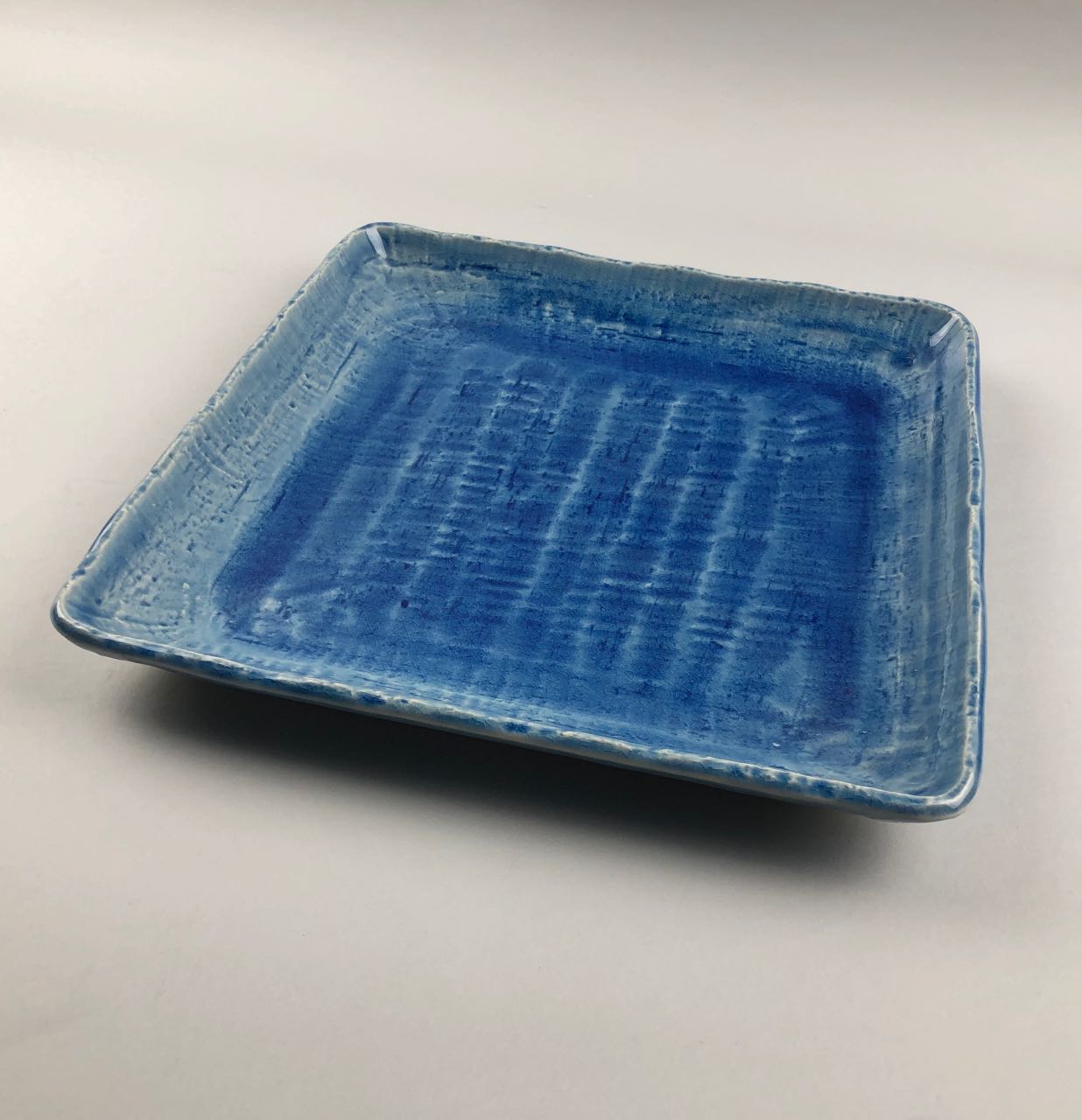 Japanese blue square large plate Restaurant Supply Bowery Sale Discount OSARA New York Free Shipping 日式厨具