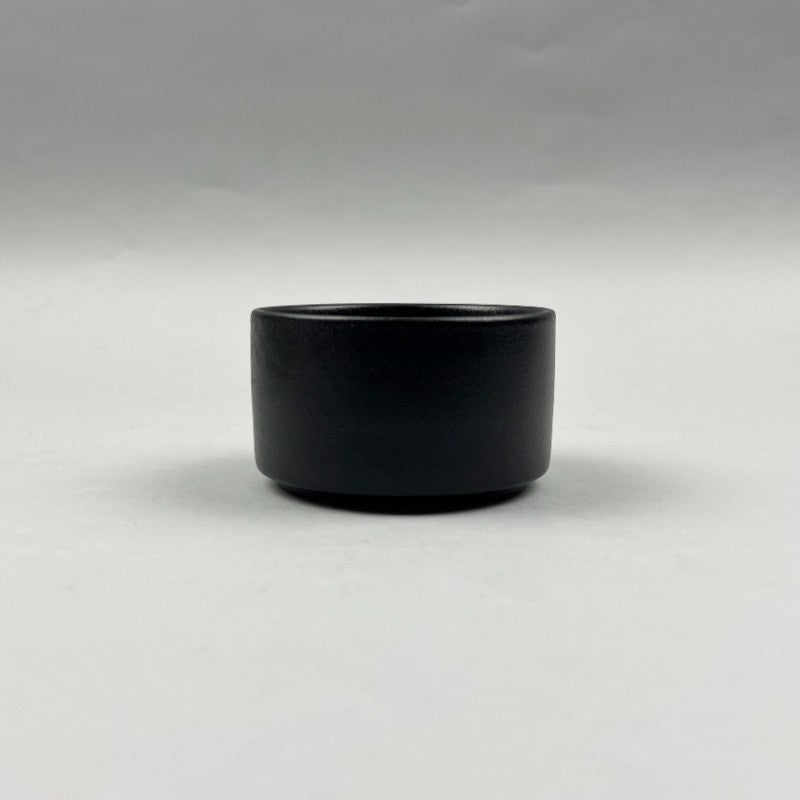 Zen matte black stackable cylindrical small bowls appetizer soup dessert chefs store restaurant supply Bowery discount sale New York 