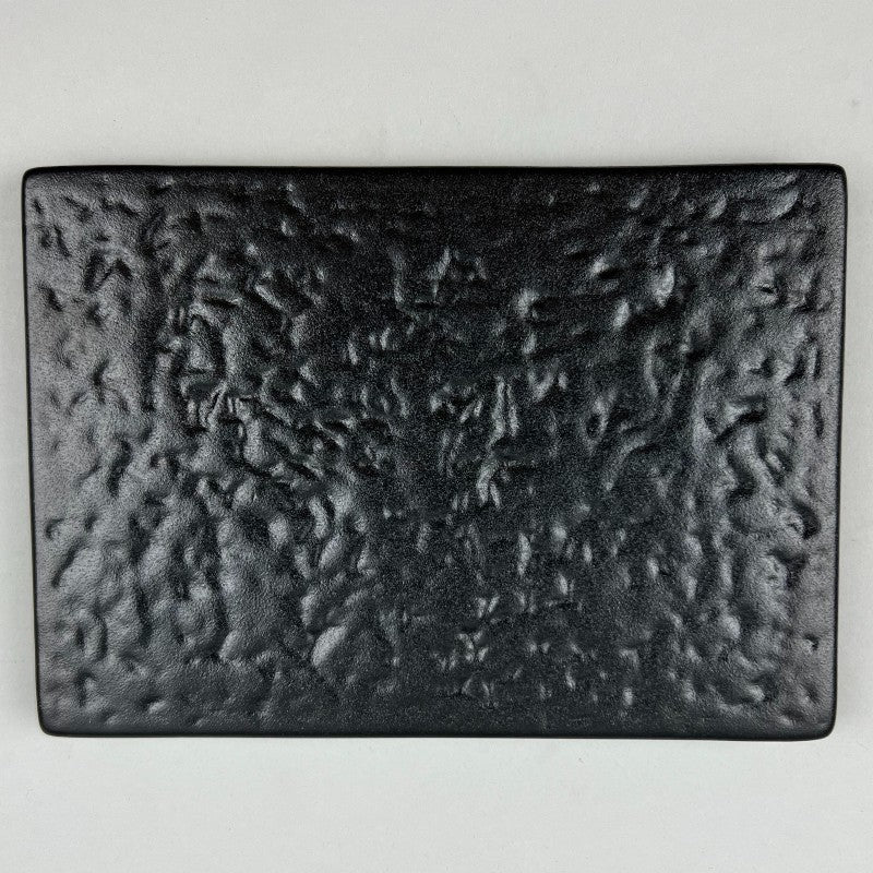 Zen sushi geta omakase matte black flat rectangle plate Japanese chefs store Restaurant Supply dinnerware store sale discount Bowery New York