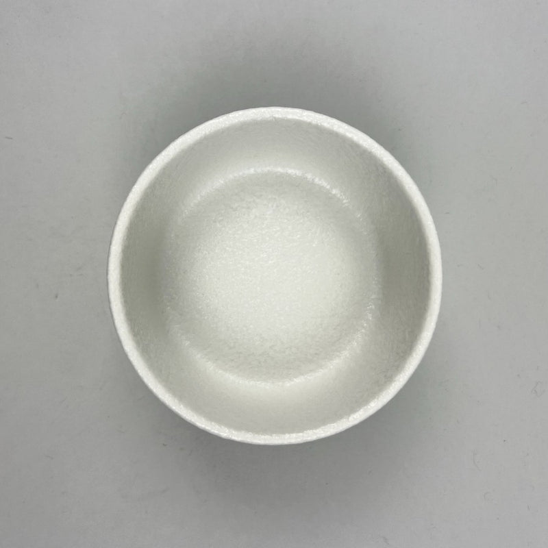 Zen textured matte white stackable cylindrical small bowls appetizer soup dessert chefs store restaurant supply Bowery discount sale New York 